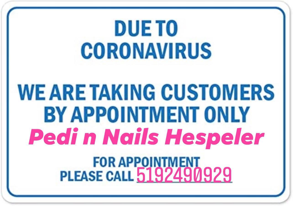 Pedi N Nails in Hespeler Cambridge | 100 Jamieson Pkwy Unit 9, Cambridge, ON N3C 4B3, Canada | Phone: (519) 249-0929