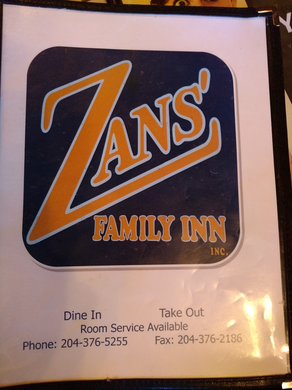 Zans Family Inn and Restaurant | Jct, MB-7 #68, Arborg, MB R0C 0A0, Canada | Phone: (204) 376-5255
