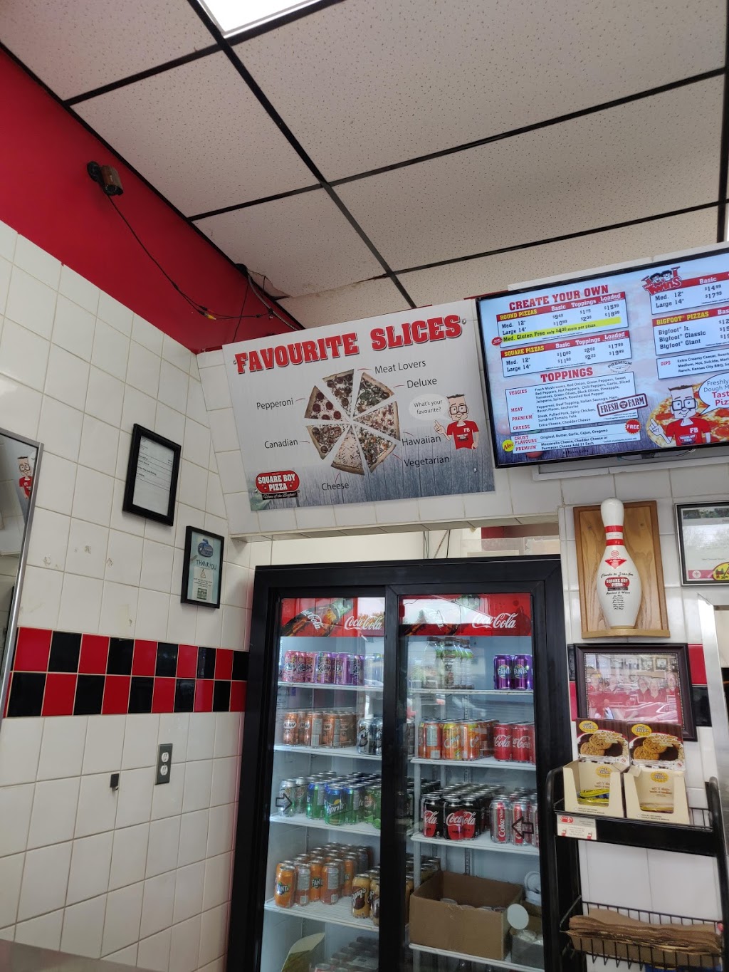 Square Boy Pizza | 555 Rossland Rd E, Oshawa, ON L1K 1K8, Canada | Phone: (905) 725-5853