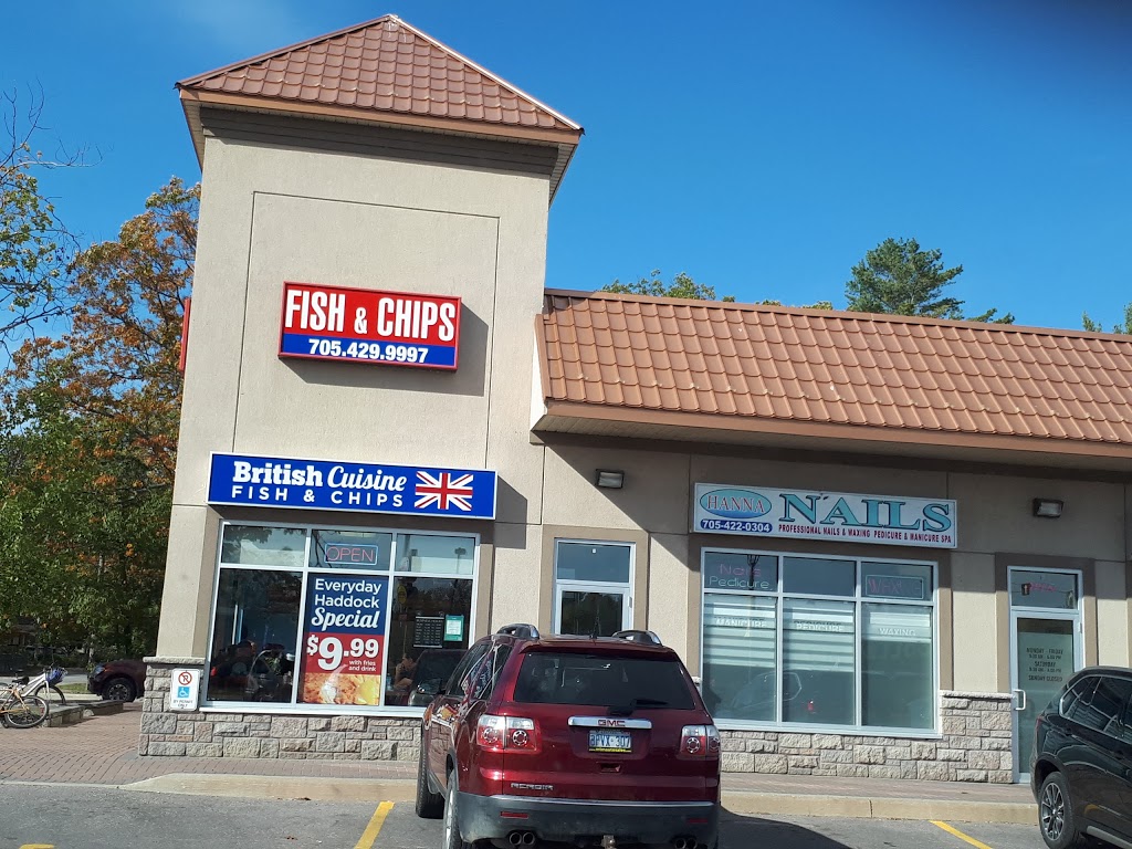 British Cuisine Fish & Chips | 1256 Mosley St, Wasaga Beach, ON L9Z 2E2, Canada | Phone: (705) 429-9997