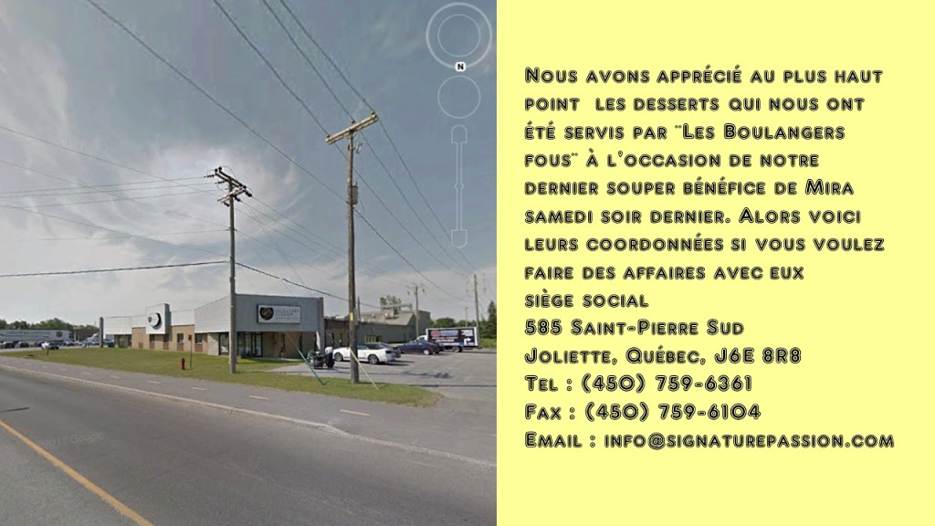 Signature Passion | 585 Rue Saint Pierre S, Joliette, QC J6E 8R8, Canada | Phone: (450) 759-6361