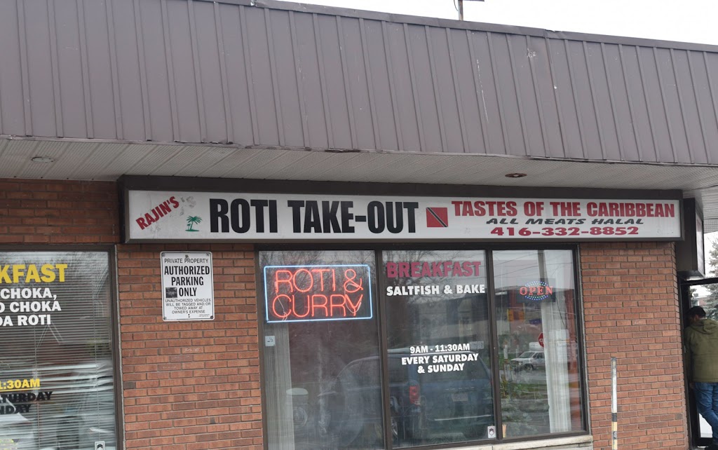 Rajins West Indian Take Out Shop | 5743 Finch Ave E, Scarborough, ON M1B 5J9, Canada | Phone: (416) 332-8852