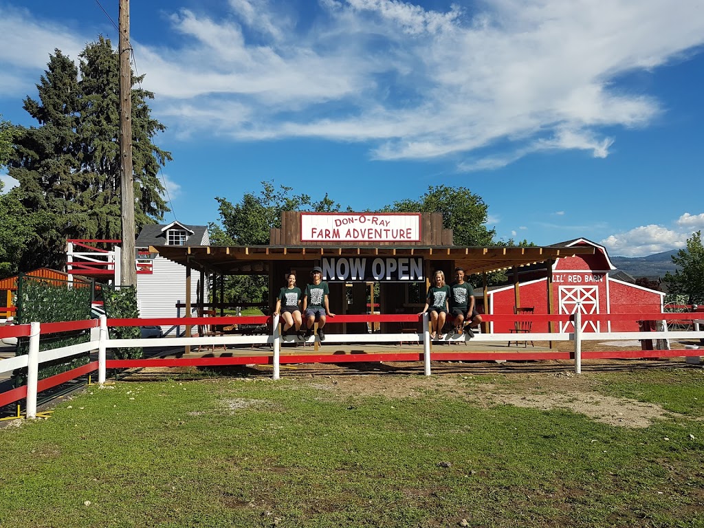 Don-O-Ray Farm Adventure | 3443 Benvoulin Rd, Kelowna, BC V1W 4M5, Canada | Phone: (778) 214-8282