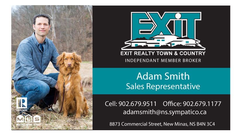 Adam Smith EXIT Realty Town & Country | 8873 Commercial St, New Minas, NS B4N 3C4, Canada | Phone: (902) 679-9511