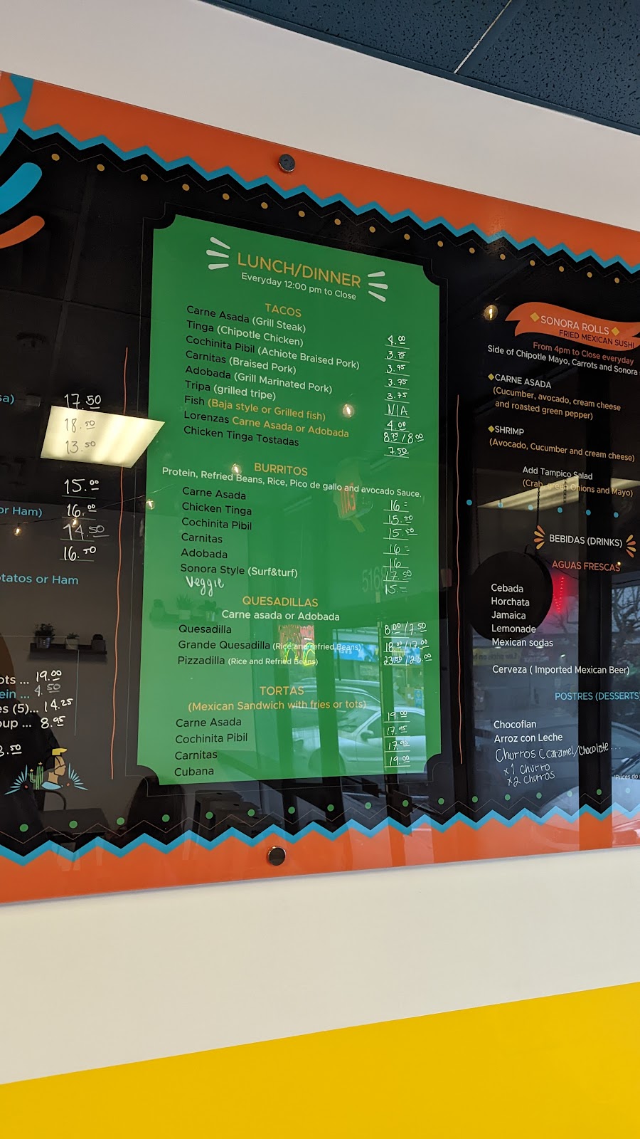 Sonora Mx Taqueria | 5168 A Ladner Trunk Rd, Delta, BC V4K 1W4, Canada | Phone: (604) 227-1005