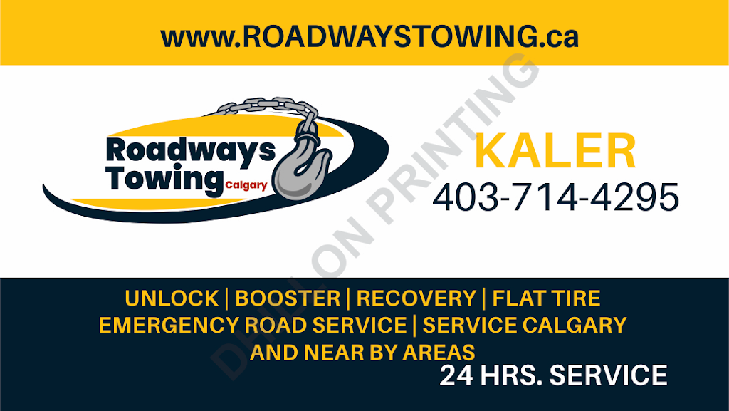 ROADWAYS TOWING CALGARY | 48 Whiteridge Pl NE, Calgary, AB T1Y 2Y6, Canada | Phone: (403) 714-4295