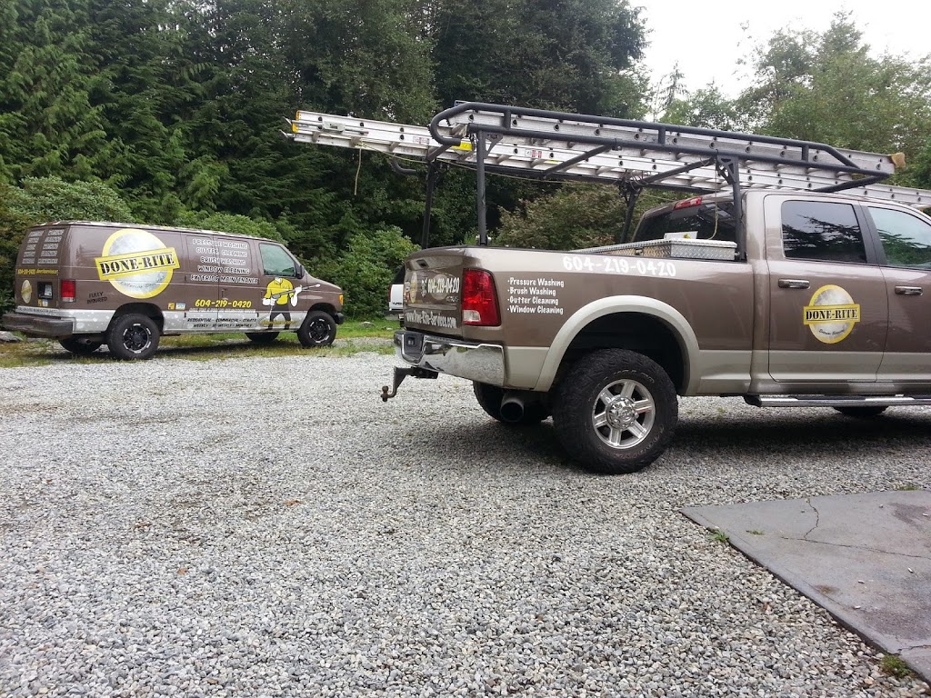 Done-Rite Exterior Services | 516 4th Ave, Hope, BC V0X 1L0, Canada | Phone: (604) 219-0420