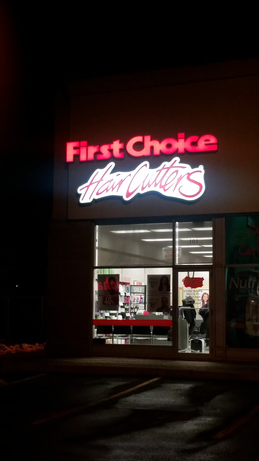 First Choice Haircutters | 101 McAllister Dr #1, Saint John, NB E2J 2S6, Canada | Phone: (506) 634-2001
