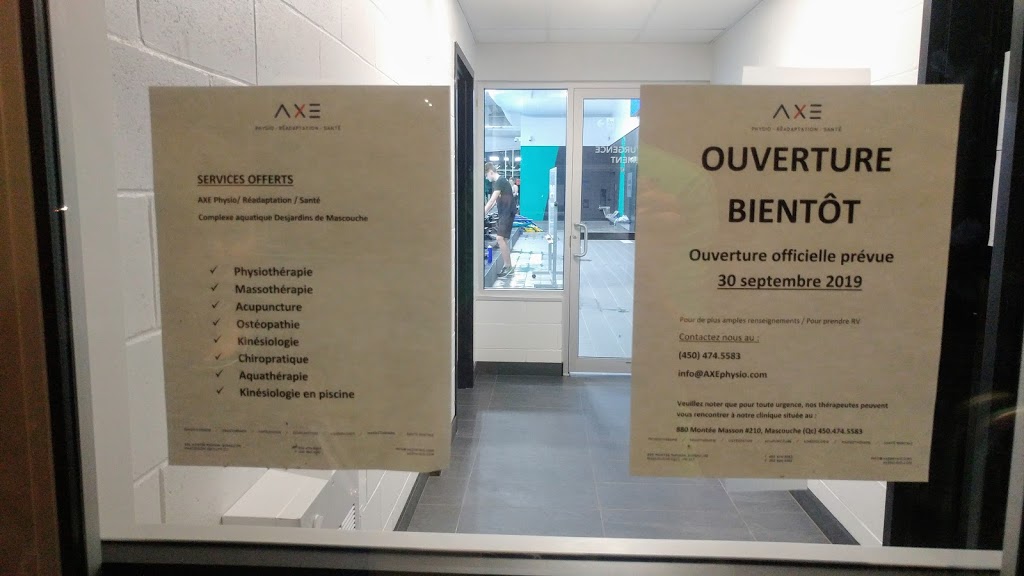 AXE Physio | 2205 Chemin Ste Marie, Mascouche, QC J7L, Canada | Phone: (450) 474-5583