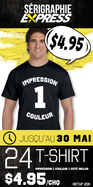 Sérigraphie Express | 91 Rue Industrielle, Delson, QC J5B 1V8, Canada | Phone: (514) 999-5594