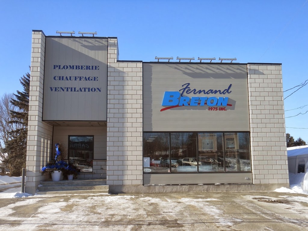 Breton Plomberie Chauffage | 839 Av St Louis, Plessisville, QC G6L 2M2, Canada | Phone: (819) 362-7388