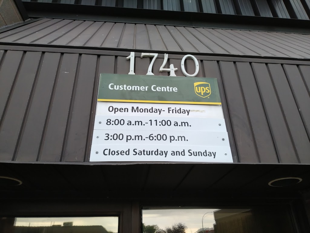 UPS Customer Centre | 1740 Dublin Ave, Winnipeg, MB R3H 0M8, Canada | Phone: (800) 661-6232