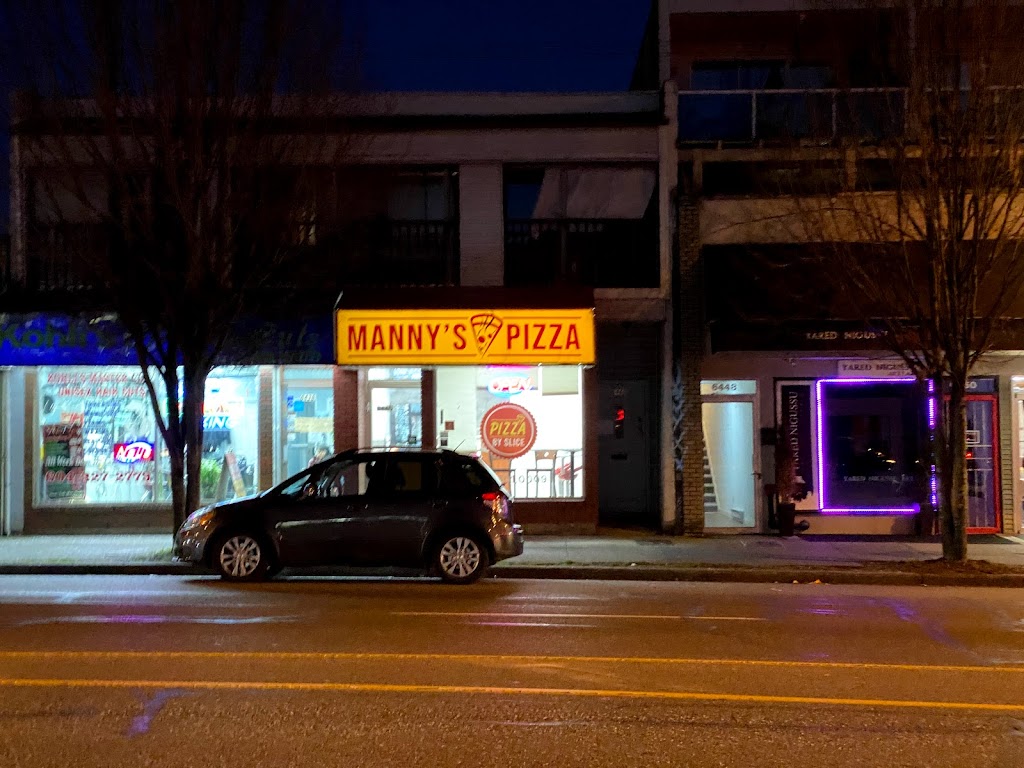 Mannys Pizza | 6440 Main St, Vancouver, BC V5W 2V4, Canada | Phone: (604) 301-0009