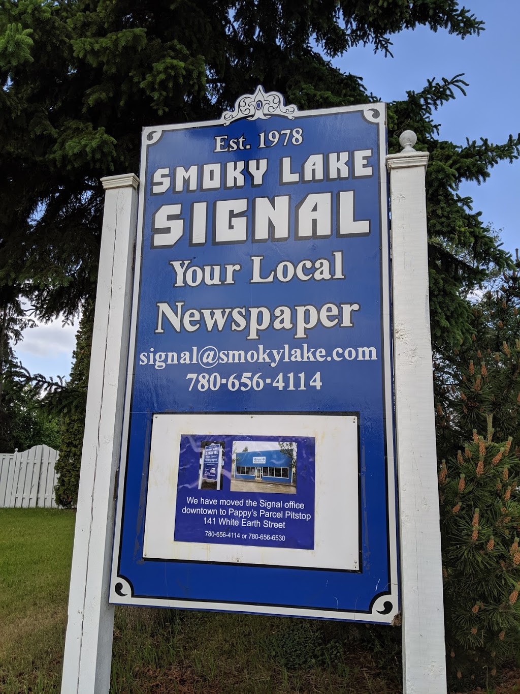 Smoky Lake Signal Newspaper & Printer | 141 White Earth St, Smoky Lake, AB T0A 3C0, Canada | Phone: (780) 656-4114