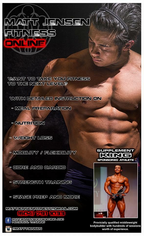 Jensen’s Personal Training | 6138 130b St, Surrey, BC V3X 2G9, Canada | Phone: (604) 791-1033