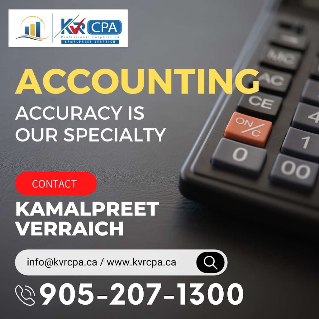 Kamalpreet Verraich CPA | 14 Icefall Rd, Town Of Caledon, ON L7C 3T7, Canada | Phone: (905) 207-1300