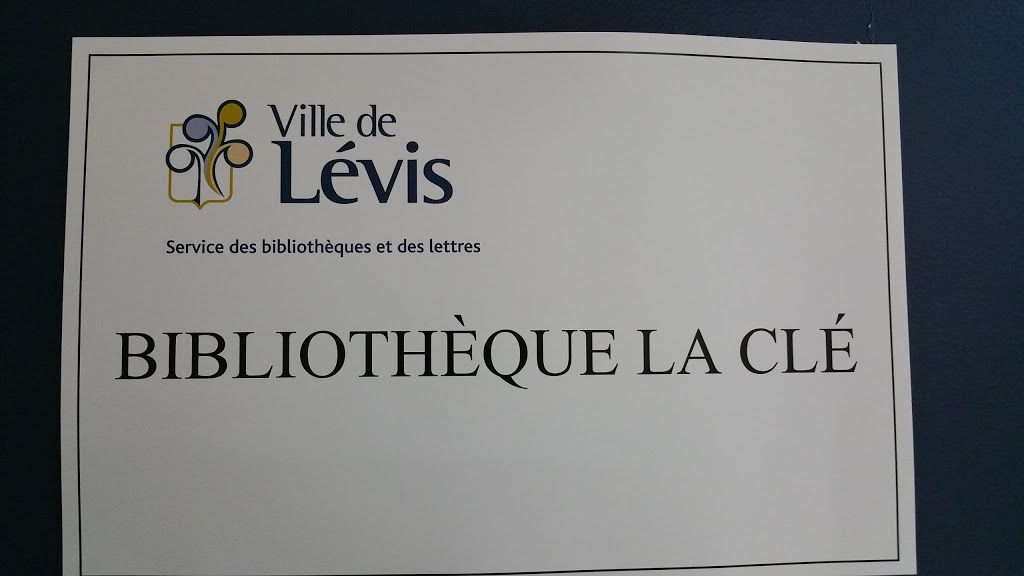 Bibliothèque La Clé | 2485 Rue Sainte-Hélène, Lévis, QC G6Z 7K7, Canada | Phone: (418) 832-7903