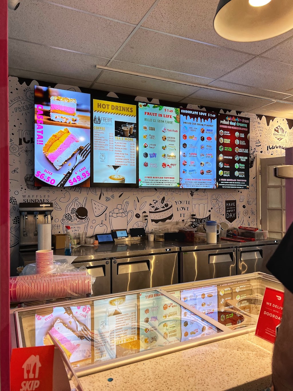 Rock N Roll Ice creams | 511 Ray Lawson Blvd Unit 11, Brampton, ON L6Y 0N2, Canada | Phone: (905) 451-7575