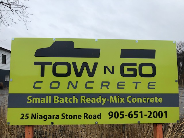 Tow N Go Concrete | 25 Niagara Stone Rd, Niagara-on-the-Lake, ON L0S 1J0, Canada | Phone: (905) 651-2001