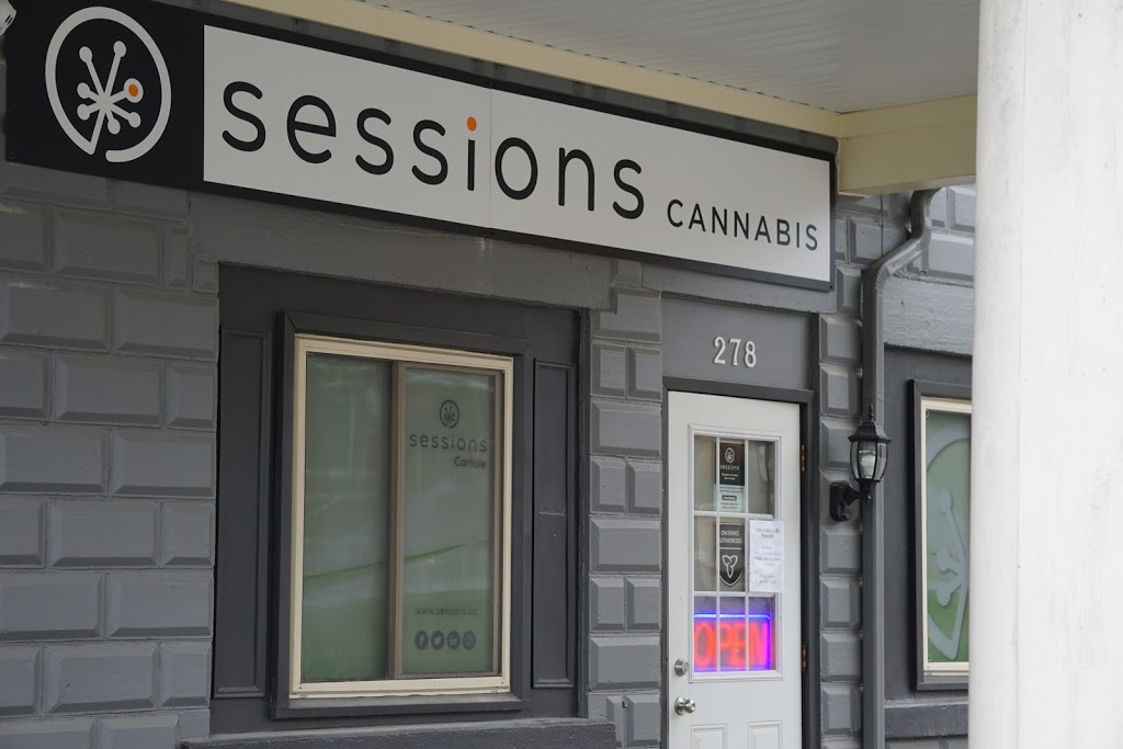 Sessions Cannabis | 278 Carlisle Rd, Carlisle, ON L0R 1H2, Canada | Phone: (289) 895-9191