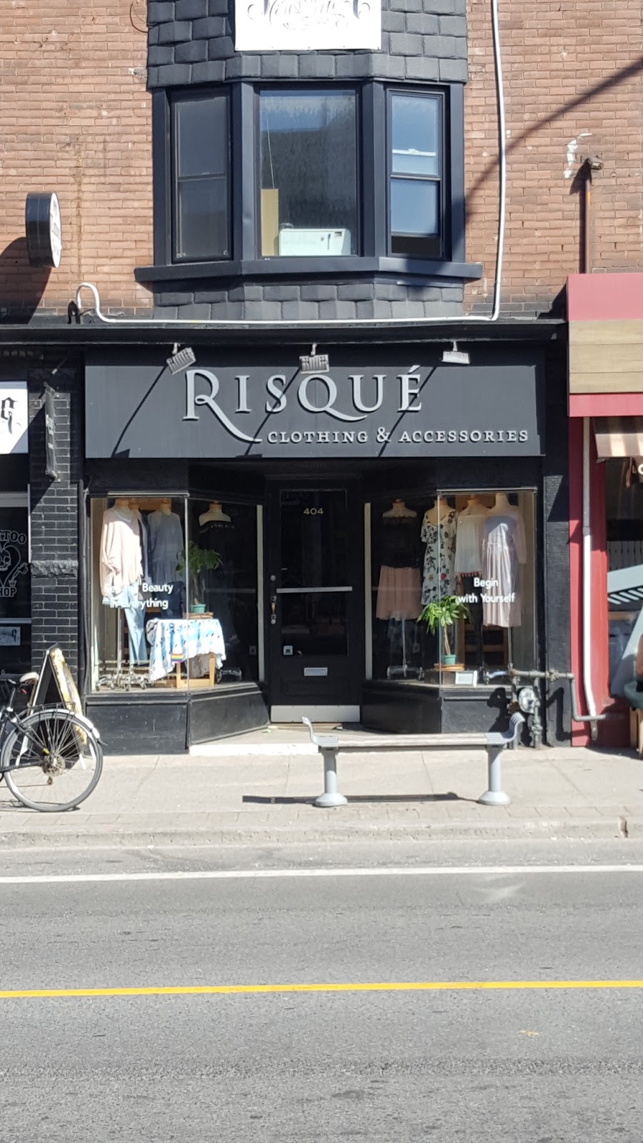 Risqué Clothing | 404 Bloor St W, Toronto, ON M5S 1X5, Canada | Phone: (416) 960-3325