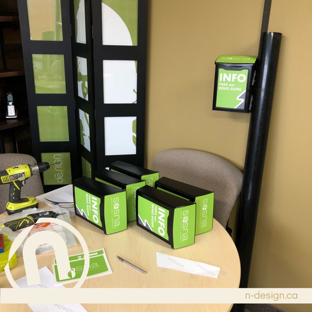 n. design | 857 Taggart Crescent, Oshawa, ON L1K 0E6, Canada | Phone: (905) 434-4473