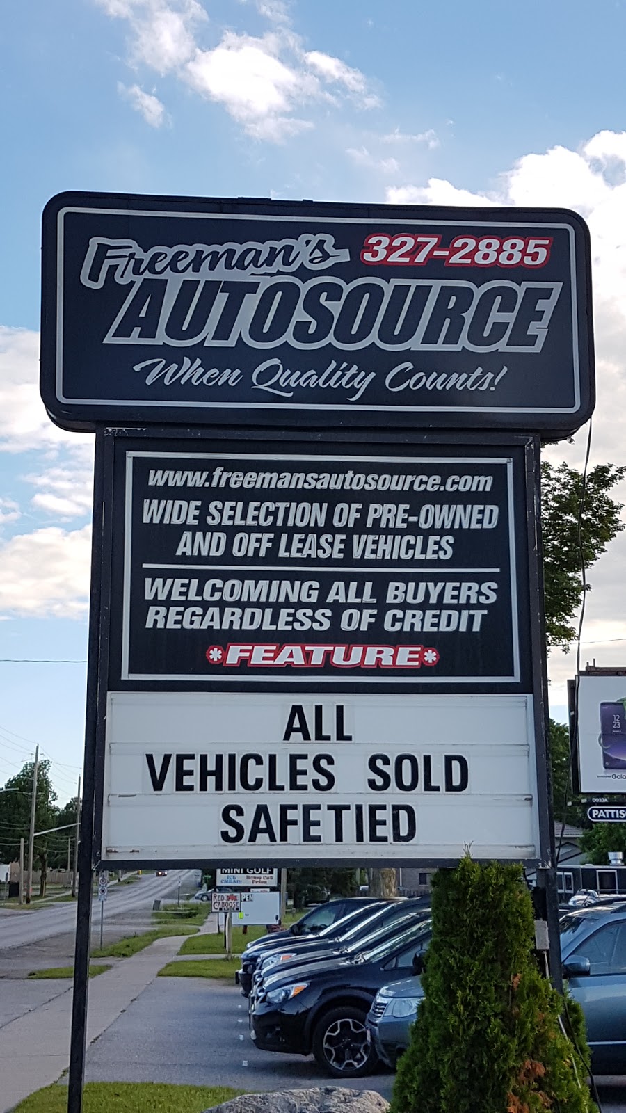 Freemans Auto Source | 444 Laclie St, Orillia, ON L3V 4P8, Canada | Phone: (705) 327-2885