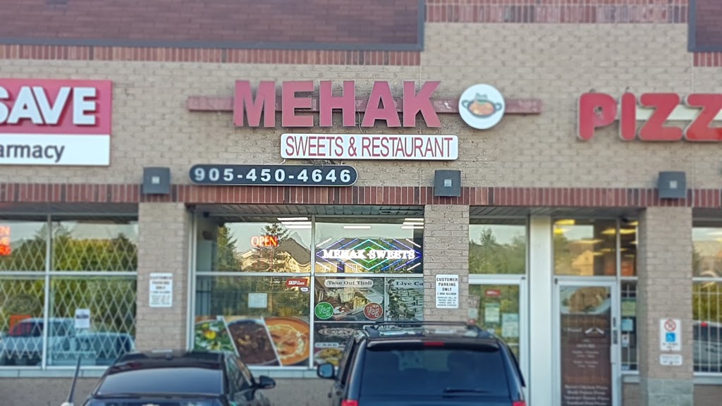 Mehak Sweets & Restaurant | 10725 McLaughlin Rd, Brampton, ON L7A 3E5, Canada | Phone: (905) 450-4646