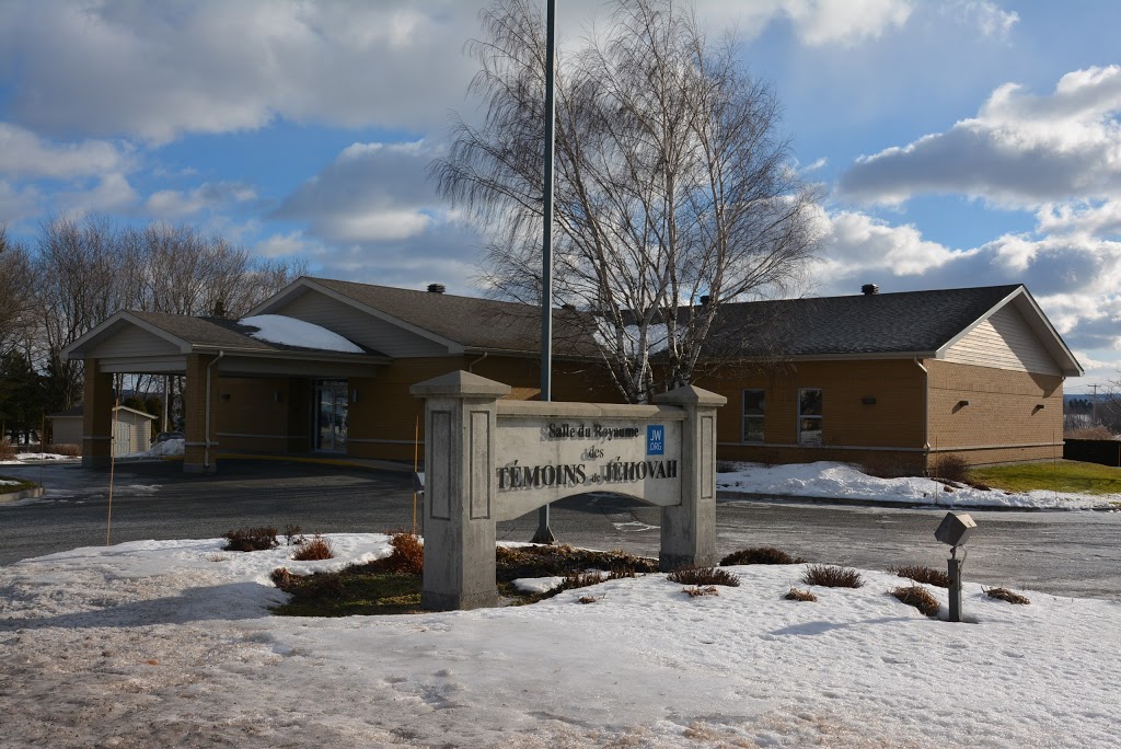 Jehovahs Witness Kingdom Hall | 1N6, 574 Rue Saint Calixte, Plessisville, QC G6L 1N6, Canada