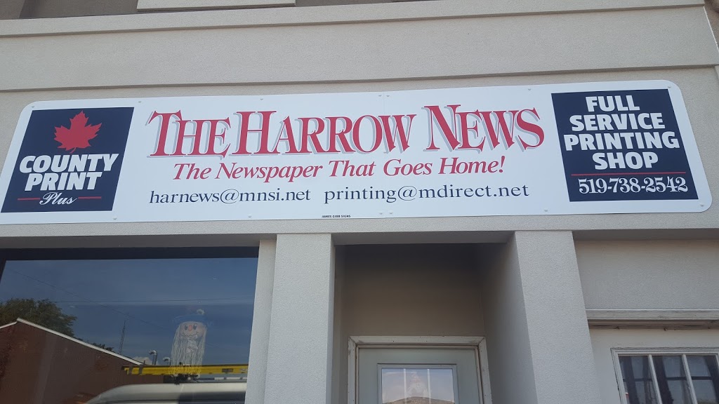 Harrow News | 5 King St, Harrow, ON N0R 1G0, Canada | Phone: (519) 738-2542