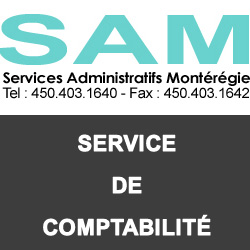 SAM comptabilité comptable | 1665 Avenue de Salaberry, Chambly, QC J3L 4V8, Canada | Phone: (514) 602-4622