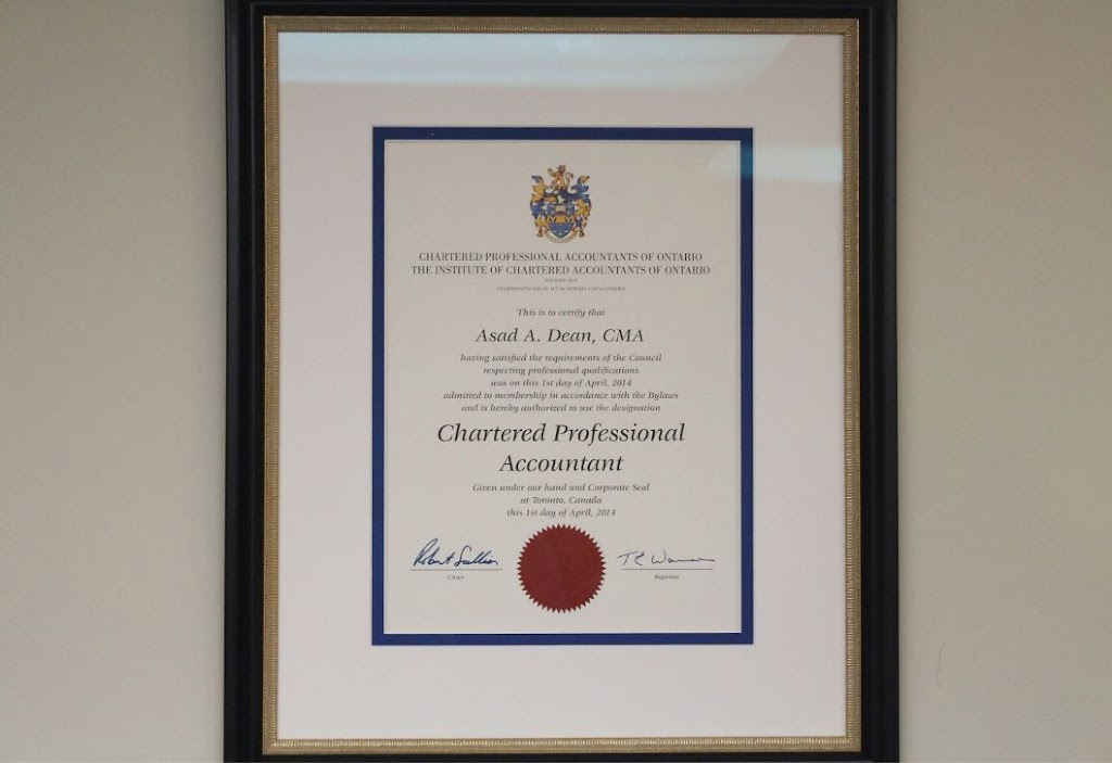 Dean & Associates Accounting | 2550 Argentia Rd #220, Mississauga, ON L5N 5R1, Canada | Phone: (647) 273-3094
