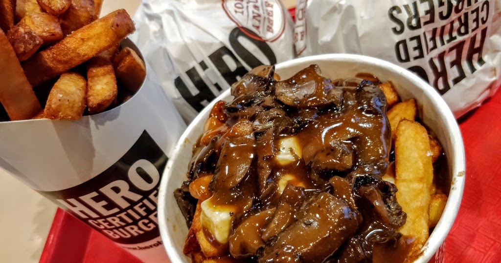 Hero Certified Burgers | 7080 St Barbara Blvd #1, Mississauga, ON L5W 0C9, Canada | Phone: (905) 564-5080