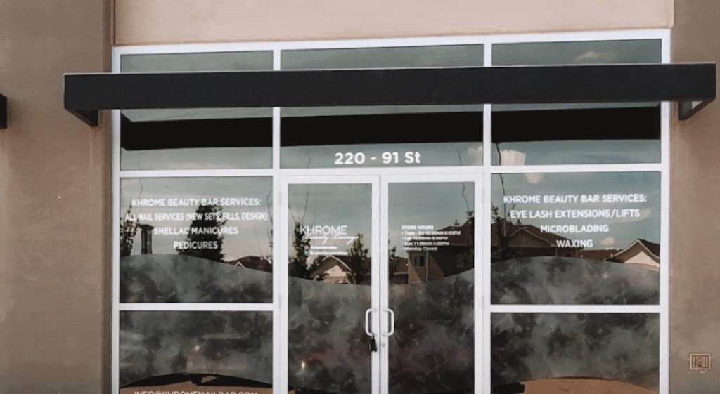 Khrome Beauty Lounge | 91 St SW #220, Edmonton, AB T6X 0A9, Canada | Phone: (780) 249-0490