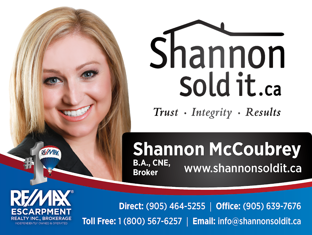 Shannon Sold It | 2180 Itabashi Way, Burlington, ON L7M 0A2, Canada | Phone: (905) 464-5255