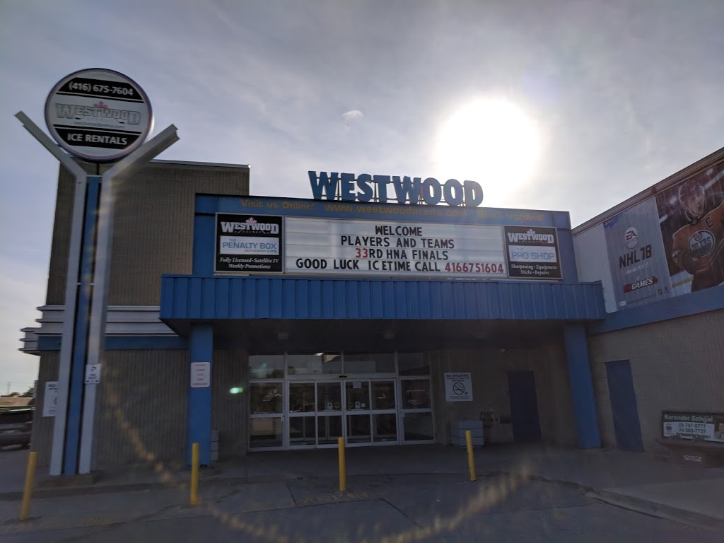 Westwood Arena | stadium | 90 Woodbine Downs Blvd, Etobicoke, ON M9W 5S6, Canada | 4166757604 OR +1 416-675-7604