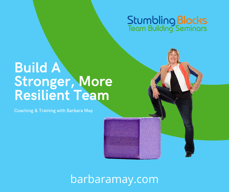 Stumbling Blocks Team Building Seminars | 47 Walden Crescent, St. Albert, AB T8N 3N5, Canada | Phone: (780) 722-3188