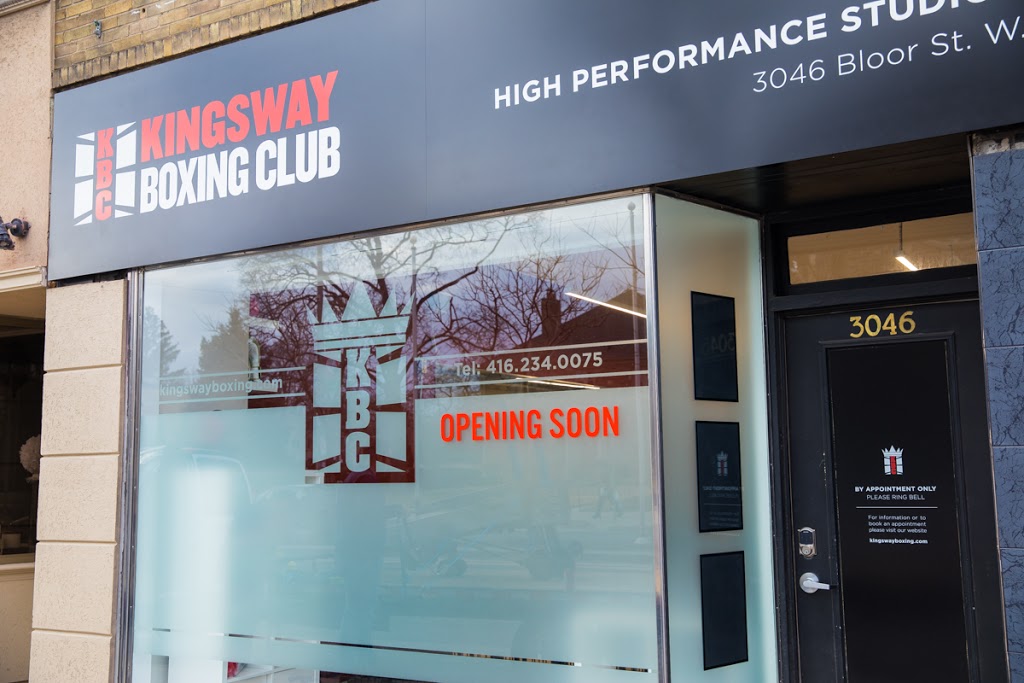 Kingsway Boxing & High Performance Studios | 3046 Bloor St W, Etobicoke, ON M8X 1C4, Canada | Phone: (416) 234-0075