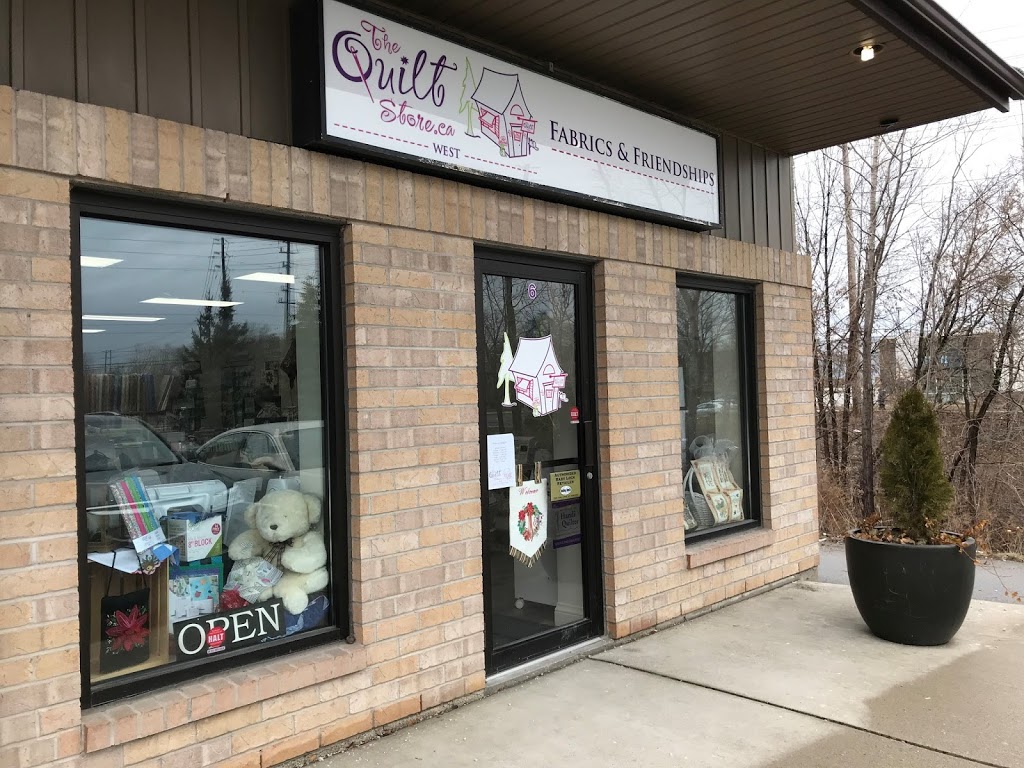 The Quilt Store West | 695 Plains Rd E Unit #6, Burlington, ON L7T 2E8, Canada | Phone: (905) 631-0894