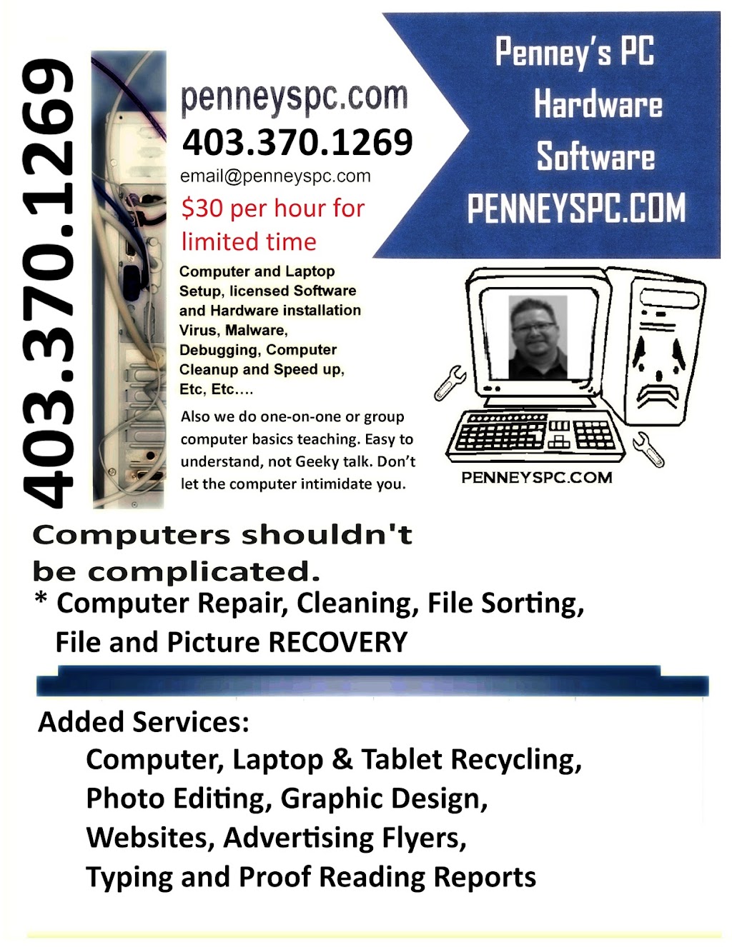 Penneys PC Hardware Software | 105 W Lakeview Point, Chestermere, AB T1X 1K2, Canada | Phone: (403) 370-1269