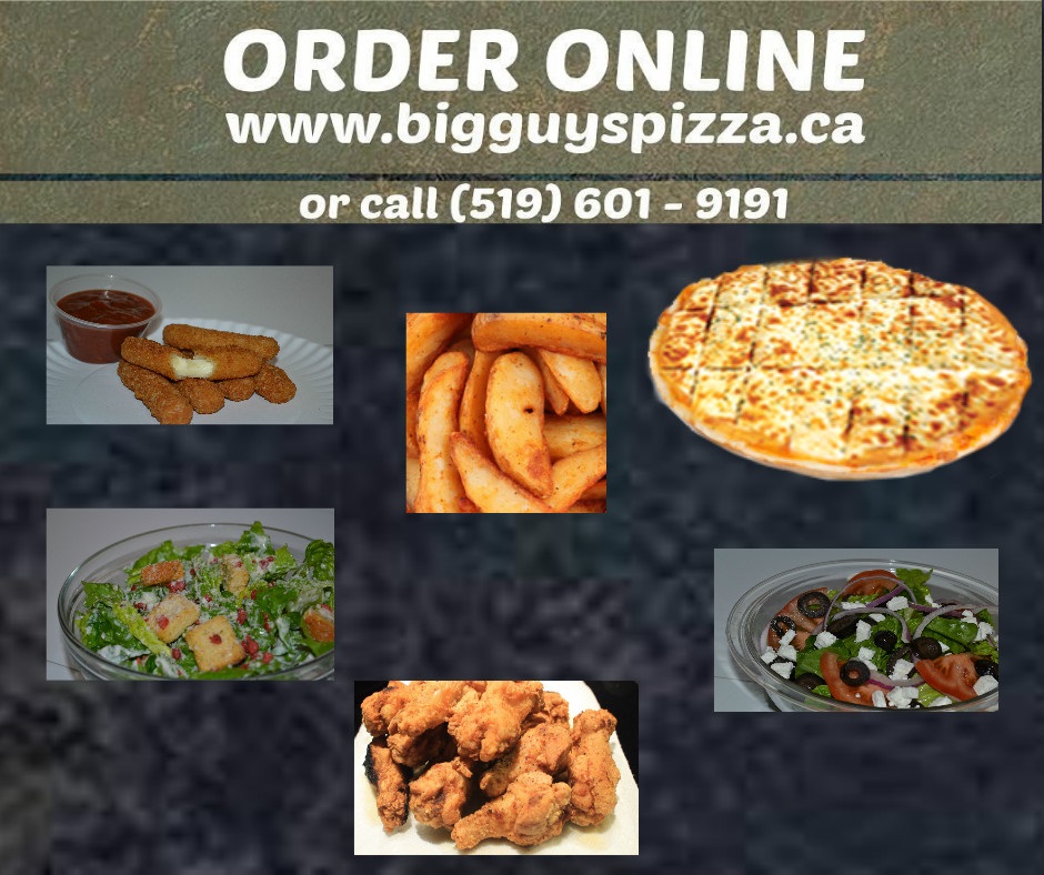 Big Guys Pizza | 1286 Jalna Blvd, London, ON N6E 2R6, Canada | Phone: (519) 601-9191