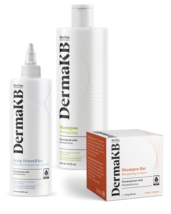 DermaKB Biofilm - Shampoo, Scalp Detoxifier | 100 Innovation Dr #290, Winnipeg, MB R3T 6G2, Canada | Phone: (855) 682-1560
