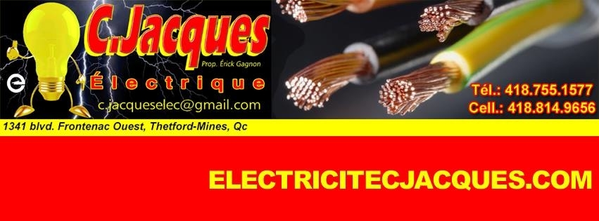 C Jacques Électrique | 5 Rue Laurence Foisy, Victoriaville, QC G6T 0A2, Canada | Phone: (819) 604-7716