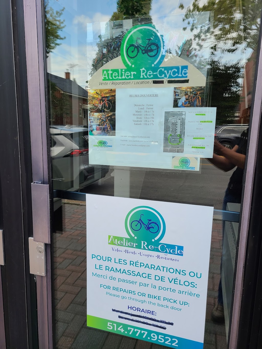 Atelier Vélo Re-Cycle | 7687 Rue Centrale, Montréal, QC H8P 1L7, Canada | Phone: (514) 777-9522
