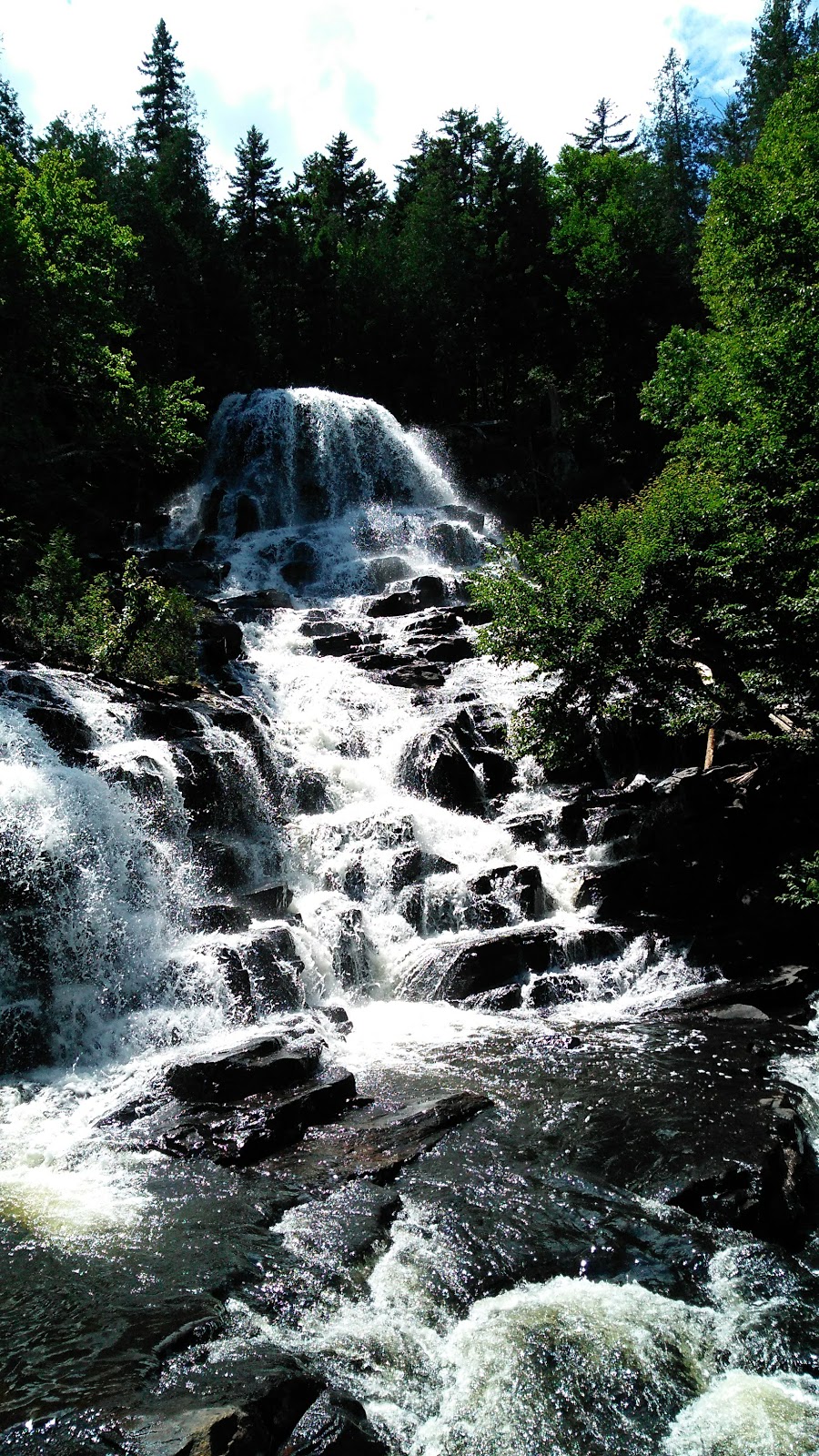 Chute Waber Parc National de la Mauricie, SaintMathieuduParc, QC