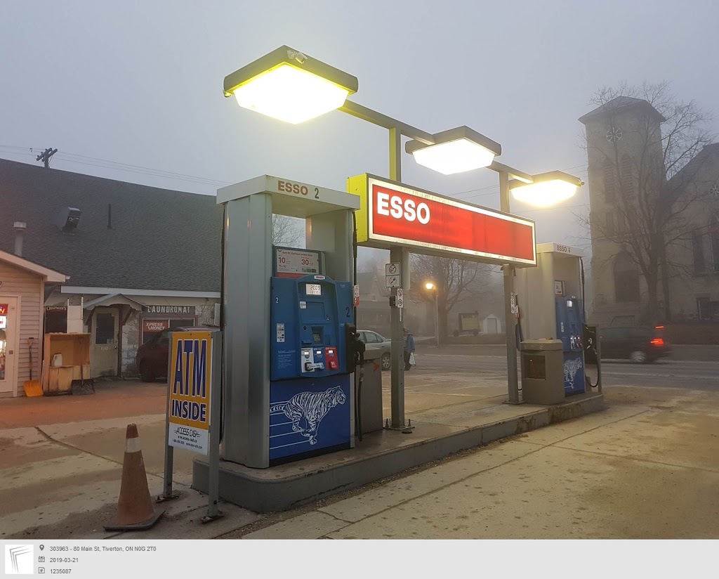 Esso Tiverton Gas Bar | 80 Main St, Tiverton, ON N0G 2T0, Canada | Phone: (519) 368-5122