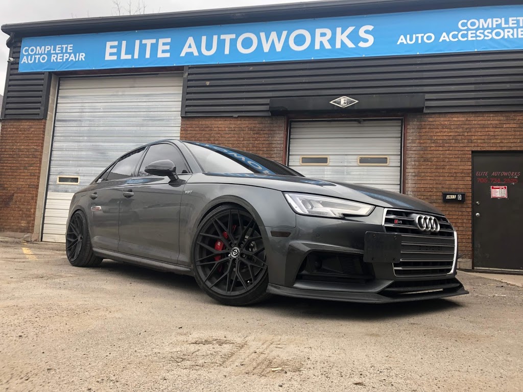 ELITE AUTOWORKS | 151 Tiffin St Unit D, Barrie, ON L4N 5R8, Canada | Phone: (705) 734-2525