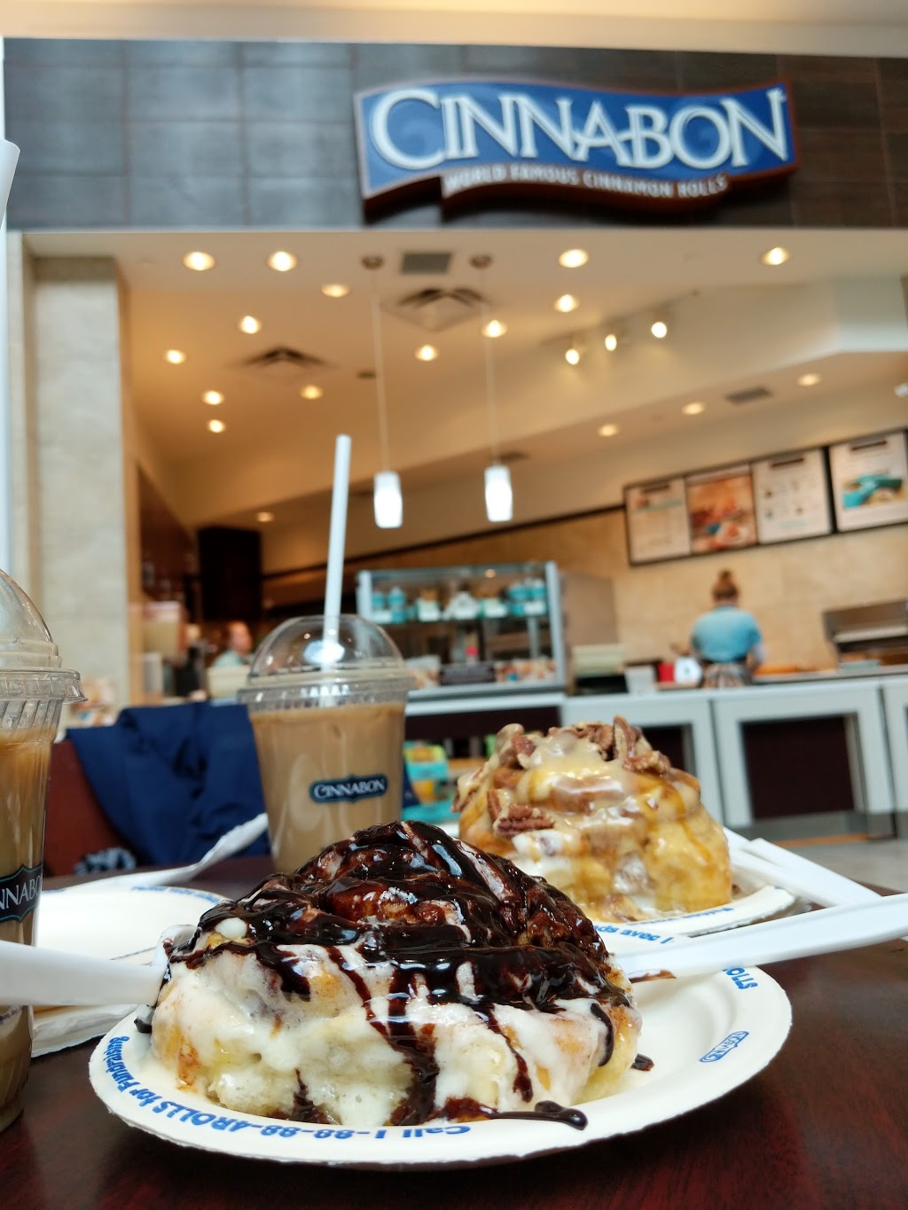 Cinnabon | Conestoga Mall, 550 King St N, Waterloo, ON N2L 5W6, Canada | Phone: (519) 886-5500