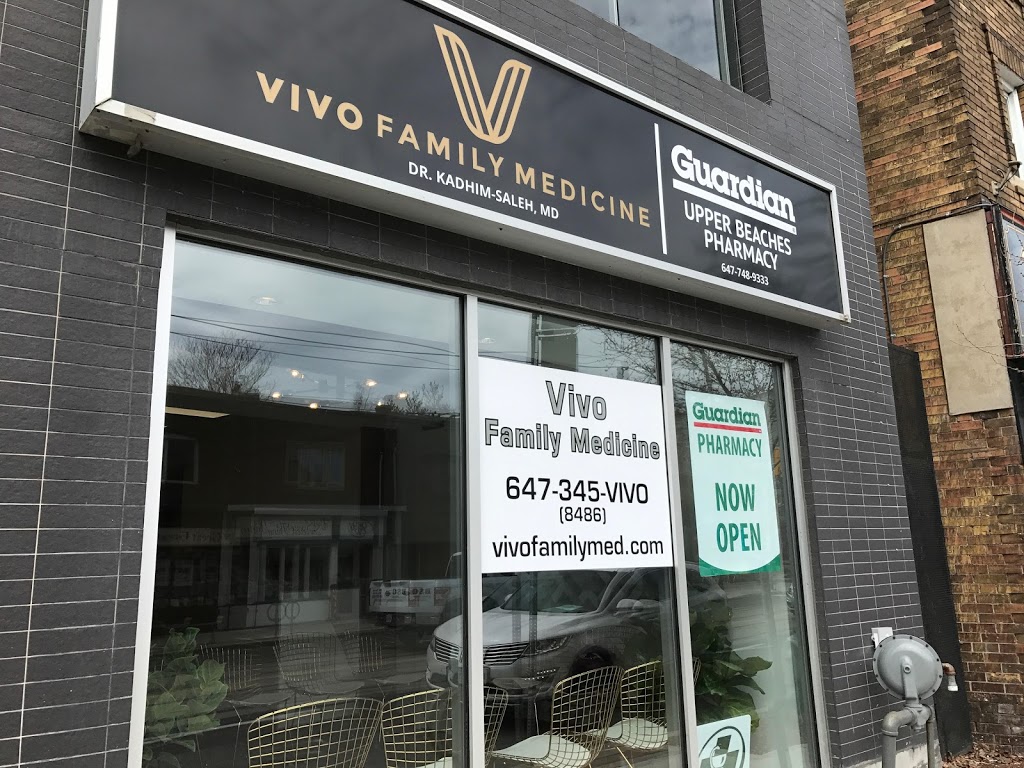 Guardian Upper Beach Pharmacy | 952 Kingston Rd #102, Toronto, ON M4E 1S7, Canada | Phone: (647) 748-9333