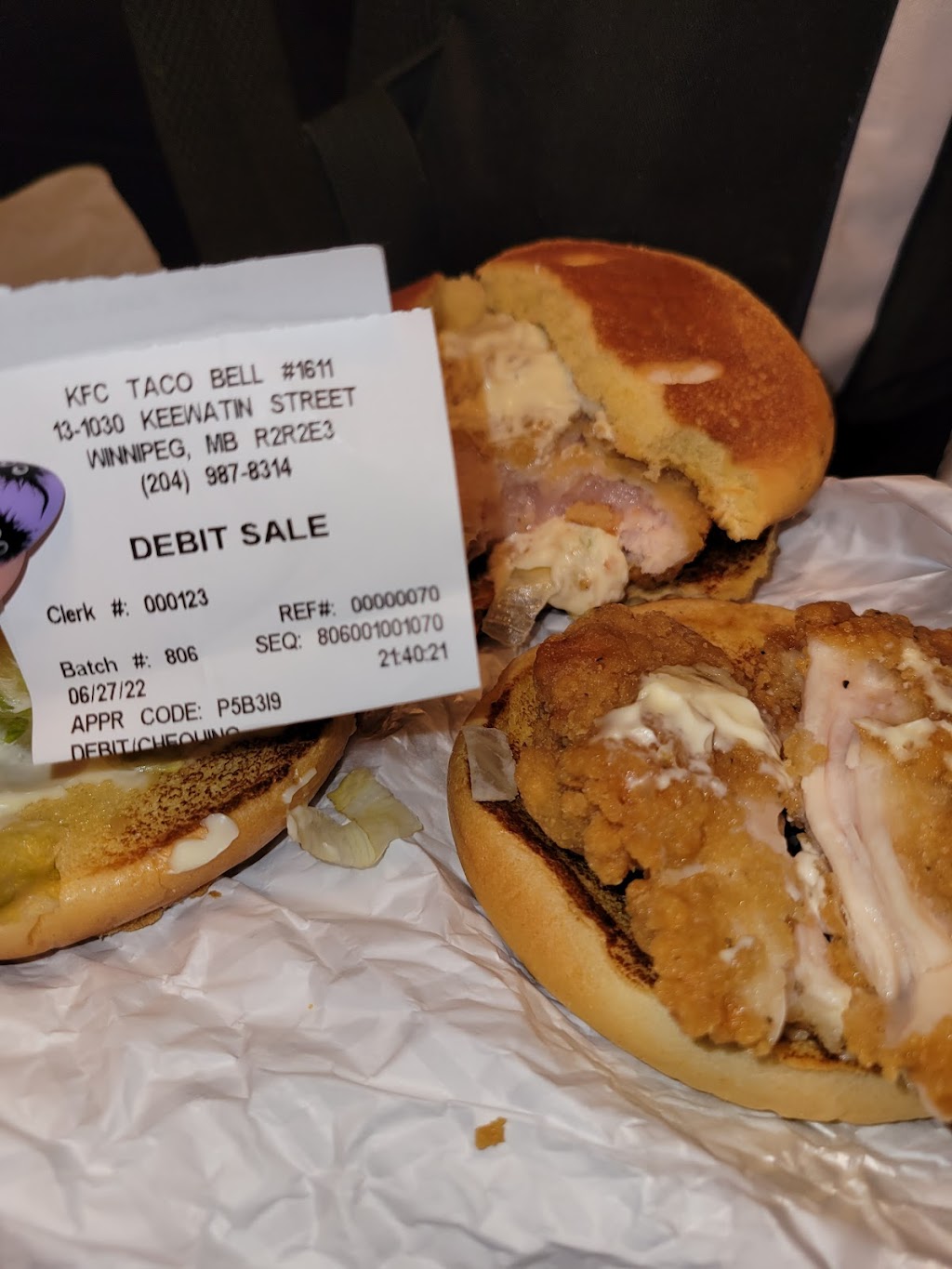 KFC | 1030 Keewatin St, Winnipeg, MB R2R 2E2, Canada | Phone: (204) 987-8314